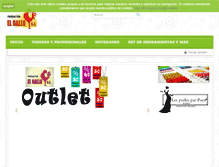 Tablet Screenshot of productoselgallo.com